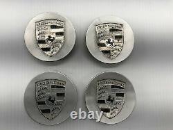 03-20 Porsche Cayenne Front & Rear Wheel Rim Disk Center Cover Cap Emblem Oem