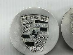 03-20 Porsche Cayenne Front & Rear Wheel Rim Disk Center Cover Cap Emblem Oem