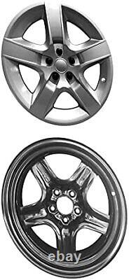(1) Road Ready 17 inch Chevrolet Malibu Wheel Rim with (4) Hubcaps
