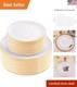 100 Count Gold Rimmed Disposable Plates Stylish Dining For Any Occasion