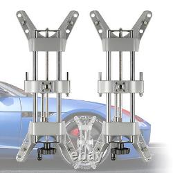 11''-25'' Rim Wheel Alignment Rack 2pcs Clamp Mount 4S Shop 4 Wheel Aligner