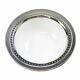 120x 12oz /340ml White Silver Rim Strong Disposable Plastic Soup Bowls Wedding