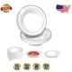 14 Oz Elegant White And Silver Rimmed Soup Bowls 100-pack For Special Events