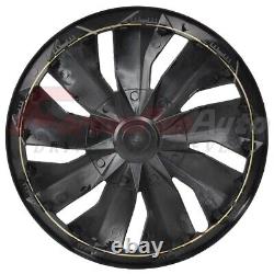 15 Wheel Covers fit R15 Tire & Steel Wheels Full Rim Snap On Hub Caps Set of 4