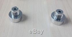 150 x Chrome Silver Plastic Wheel Rivets Nuts Rim Lip Replacement Alloy Studs J5