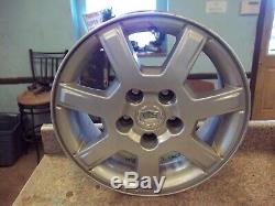 16 2005 2006 2007 Cadillac Cts Factory 7 Spoke Silver Alloy Wheel Rim Oem