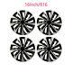 16 Inch 4pcs Wheel Covers Snap On Hubcaps Full Hub Caps Fit R16 Tire Steel Rim