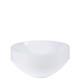 16oz Plastic White Soup Bowls Silver Rim Disposable Organic Collection 120pcs