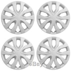 17 Set of 4 Wheel Covers Full Rim Snap On Hub Caps fit R17 Tire & Steel Wheels