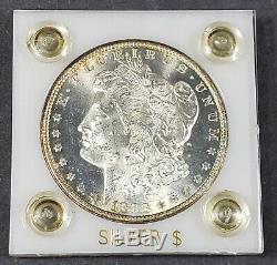 1883-cc $1 Morgan Silver Dollar Nice Original Rim Tone Plastic Holder #j150