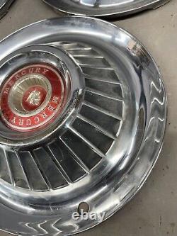 1964 Mercury Marauder Montclair Monterey 14 Hub Caps Hubcaps Rim Wheel Covers