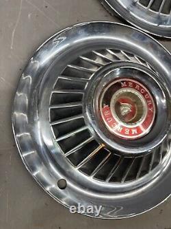 1964 Mercury Marauder Montclair Monterey 14 Hub Caps Hubcaps Rim Wheel Covers