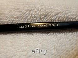 1982 Unusual Hi-tek Look Metal Rim On Plastic Frame From Spain! New-old Stock