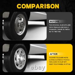 2 SET For Ford E350 E450 Econoline Van 16 Full Wheel Tire Covers Hub Caps Rim