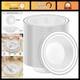 200 Disposable Soup Bowls With Elegant Silver Rim 200 Pack, Perfect For Partie