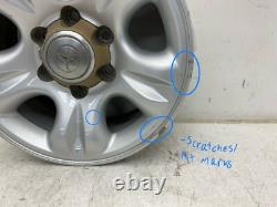 2001 2002 Toyota 4Runner 16x7 SILVER ALUMINUM Wheel Rim OEM 2001 2002 Toyota 4Runner 16x7 SILVER ALUMINUM Wheel Rim OEM