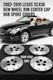 2002-2010 Lexus Sc430 Oem Convertible Wheel Rim Center Cap Hub Covers (4 Pcs)