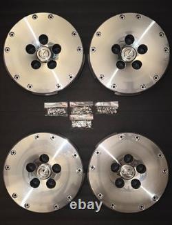 2002-2010 Lexus SC430 OEM Convertible Wheel Rim Center Cap Hub Covers (4 Pcs)