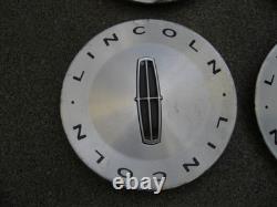2003-2008 Lincoln Navigator Center Caps Set of 4 Silver 2L74-1A096-AD