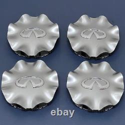 2006-2008 Infiniti FX # 73689 18 Rim Hyper Silver Center Caps 40315CW54A SET/4