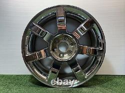 2007-2014 Cadillac Escalade Original Factory Rim 22 Chrome Wheel OEM