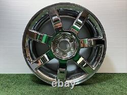 2007-2014 Cadillac Escalade Original Factory Rim 22 Chrome Wheel OEM