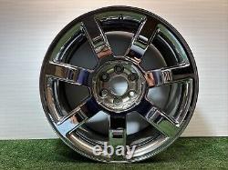 2007-2014 Cadillac Escalade Original Factory Rim 22 Chrome Wheel OEM