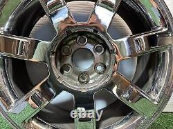 2007-2014 Cadillac Escalade Original Factory Rim 22 Chrome Wheel OEM