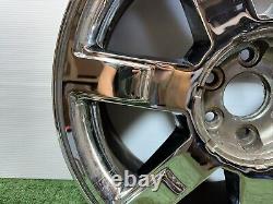 2007-2014 Cadillac Escalade Original Factory Rim 22 Chrome Wheel OEM