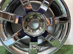 2007-2014 Cadillac Escalade Original Factory Rim 22 Chrome Wheel OEM