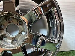 2007-2014 Cadillac Escalade Original Rim 22 Chrome Wheel OEM? Bents