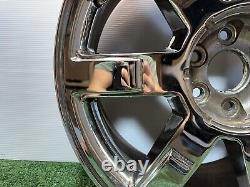 2007-2014 Cadillac Escalade Original Rim 22 Chrome Wheel OEM? Bents