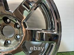 2007-2014 Cadillac Escalade Original Rim 22 Chrome Wheel OEM? Repaired