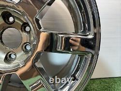 2007-2014 Cadillac Escalade Original Rim 22 Chrome Wheel OEM? Repaired