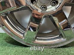 2007-2014 Cadillac Escalade Original Rim 22 Chrome Wheel OEM? Repaired