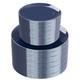 200pcs Blue Plastic Plates With Silver Rim Navy Blue Plastic Plates Include