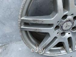 2010-2011 MERCEDES E-CLASS W212 AMG WHEEL RIM 9.5JX18 With SENSOR A2124012402 OEM