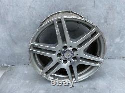 2010-2011 MERCEDES E-CLASS W212 AMG WHEEL RIM 9.5JX18 With SENSOR A2124012402 OEM