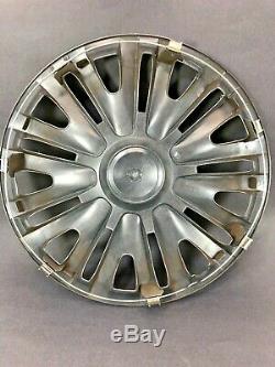 2010-2014 VOLKSWAGEN VW Golf 15 Silver Wheel Covers With Insert Lot of 4