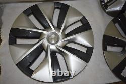 2020 2021 2022 Tesla Model Y 19 Oem Wheel Rim Hub Cover 1044235-00-b Tlk0021