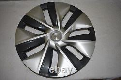 2020 2021 2022 Tesla Model Y 19 Oem Wheel Rim Hub Cover 1044235-00-b Tlk0021