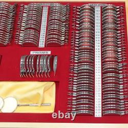 266pcs Optical Trial Lens Set Plastic Rim Plastic Frame Aluminum Case