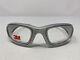 3m Zt45-6 Silver 54-13-130 Z87-2+ Plastic Full Rim Eyeglasses Frame /i86