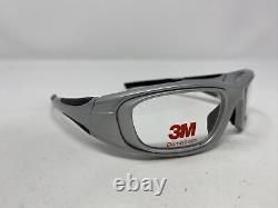 3M ZT45-6 Silver 54-13-130 Z87-2+ Plastic Full Rim Eyeglasses Frame /I86