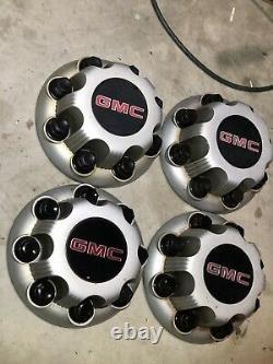 (4) GMC 2500 15052378 Factory OEM Wheel Center Rim Cap Hub Covers GM 8 Lug #211