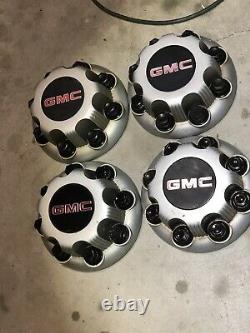 (4) GMC 2500 15052378 Factory OEM Wheel Center Rim Cap Hub Covers GM 8 Lug #211
