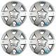 4 New 16 Silver Bolt On Hubcaps Rim Wheel Covers For 2008-2016 Caravan Journey