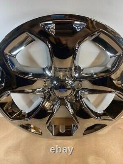 4 New 2011-2014 Ford Edge SEL SE 18 CHROME Wheel Skins Hub Caps Full Rim Covers