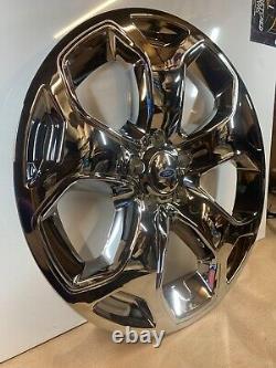 4 New 2011-2014 Ford Edge SEL SE 18 CHROME Wheel Skins Hub Caps Full Rim Covers