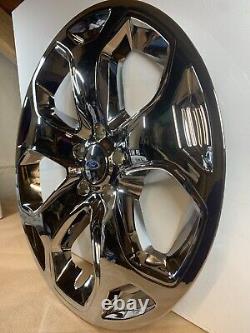 4 New 2011-2014 Ford Edge SEL SE 18 CHROME Wheel Skins Hub Caps Full Rim Covers